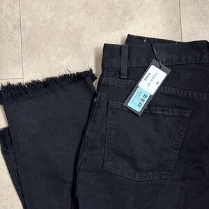 Carmar Black Ripped & Frayed Jeans